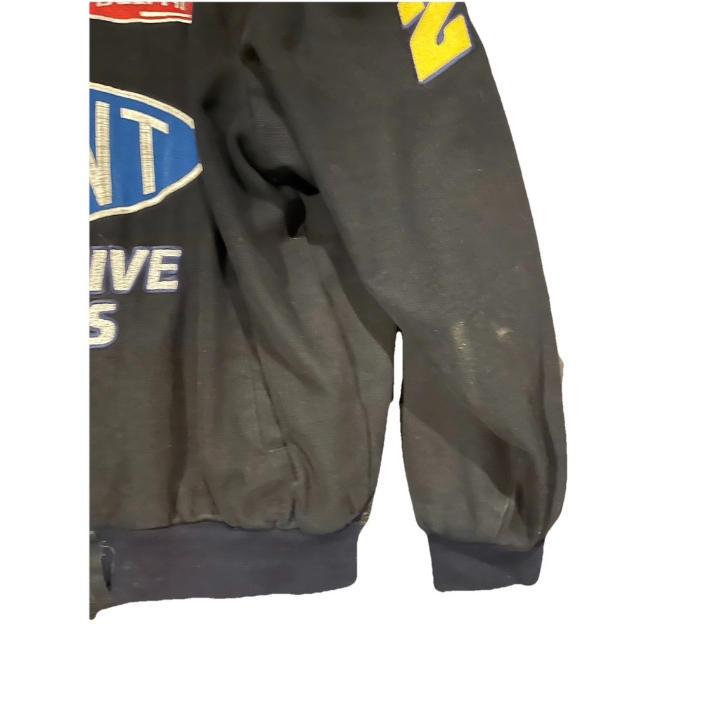 Black Vintage Jeff Gordon Jacket Size XL, Early 2000s, Dupont - Picture 2 of 6